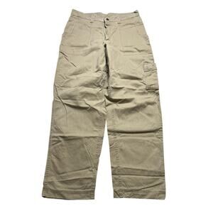 Vintage 90s Lee Riveted Carpenter Pants Men’s Khaki Workwear Sz 18M Actual 35x31